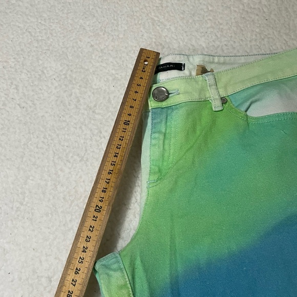 ELIE‎ TAHARI, above-ankle denim pants size 6 - Picture 5 of 10